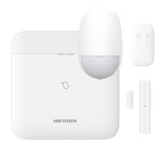 Wireless alarm device (panel + door sensor + motion sensor + remote)