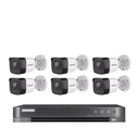 6 8-megap cameras - internal or external, with an 8-channel (HD) recording device