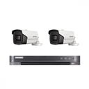 Two 8-megap cameras - outdoor, 60-meter night vision, with 4-channel (HD) recording device