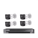 4 8-megap cameras - internal or external, with a 4-channel recording device (HD)