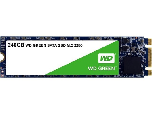 [WDS240G2G0B] Western Digital SSD 240GB M.2 2280 SATA 6GB S WD Green