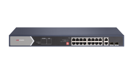 [DS-3E0520HP-E] HIKVISION 16 Port Gigabit Unmanaged POE Switch